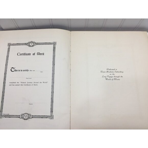 Vintage We're In The Navy Now Musical Journey Around the World Thompson 23422 - Picture 4 of 5